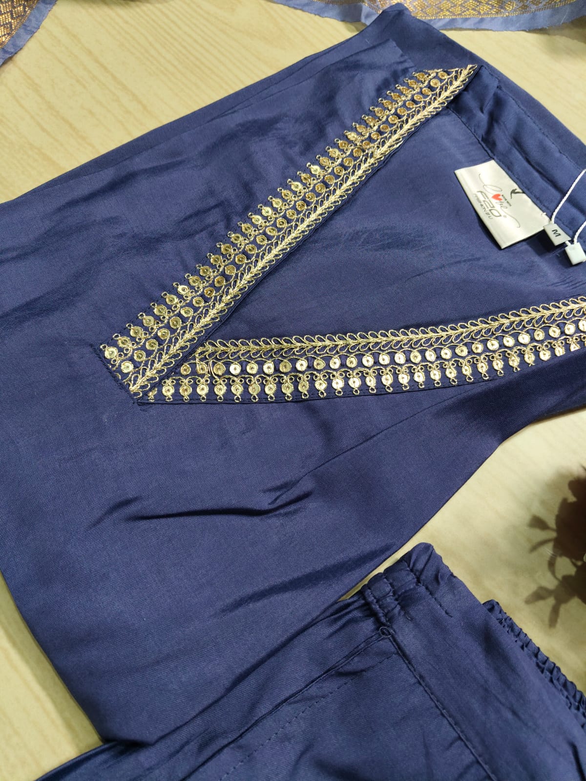 shiny dupatta set SSD04