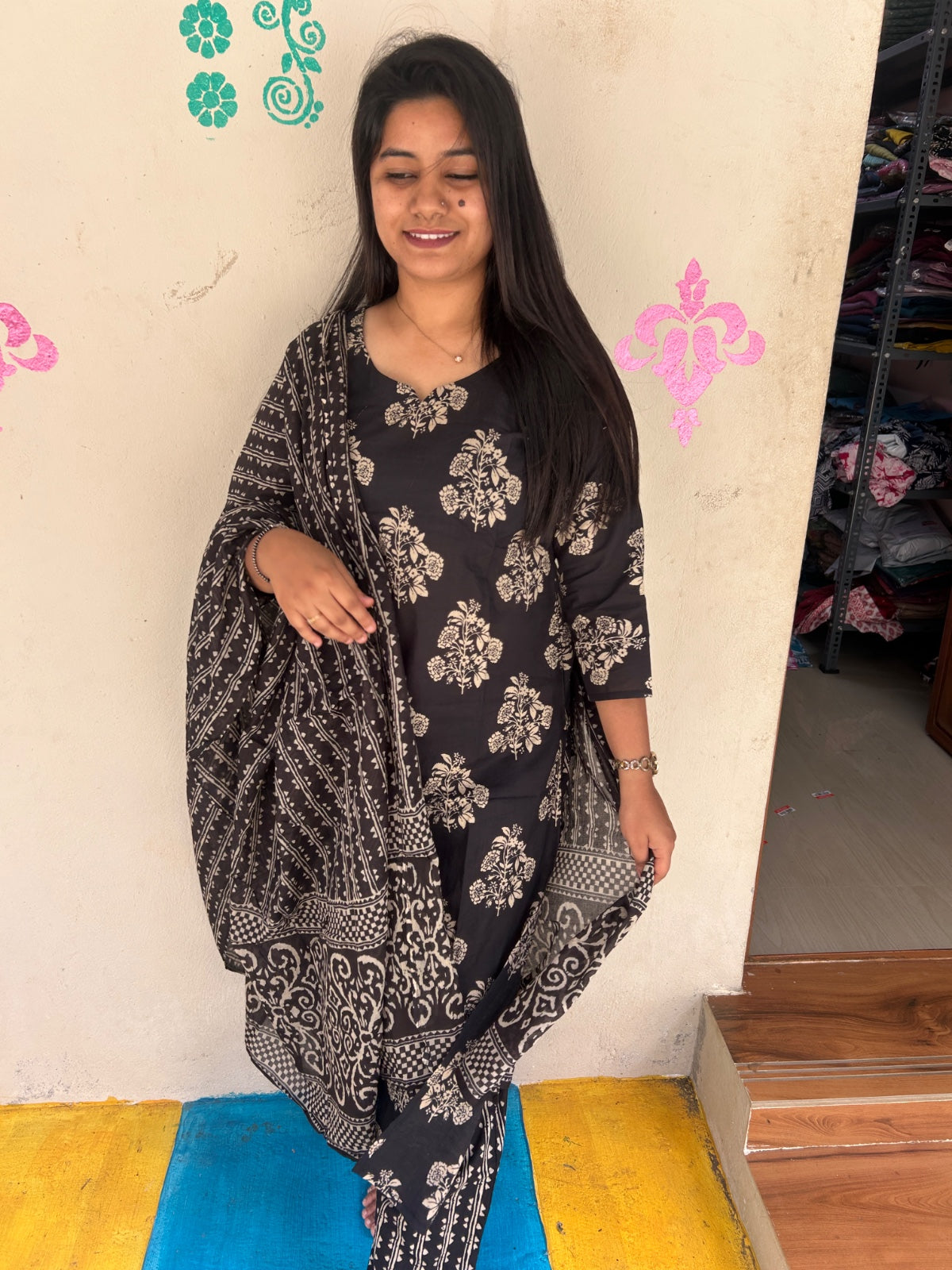 Petals Dupatta Sets - FDS71
