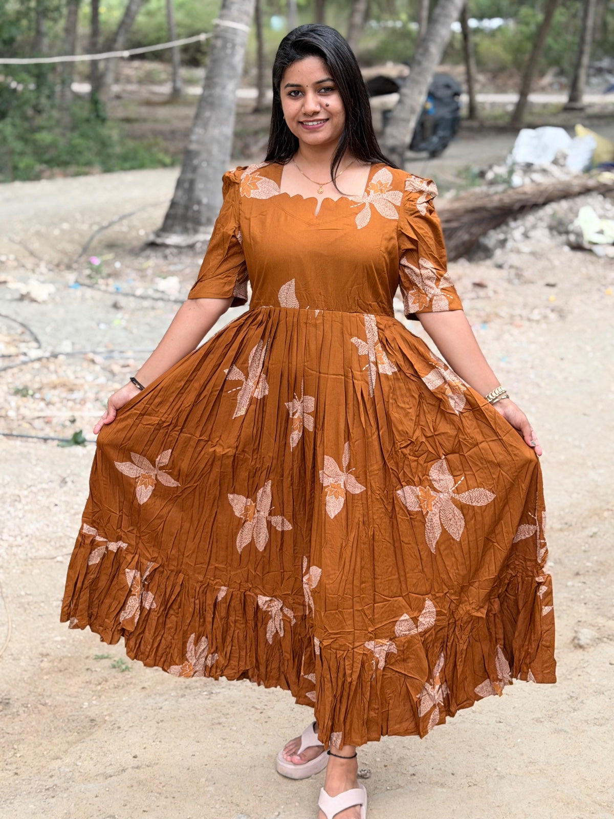 Cotton Floral Frock – Page 3 – Nagulstrendycollection
