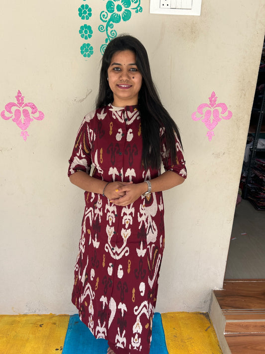 A-Line Cotton Kurti  AL250