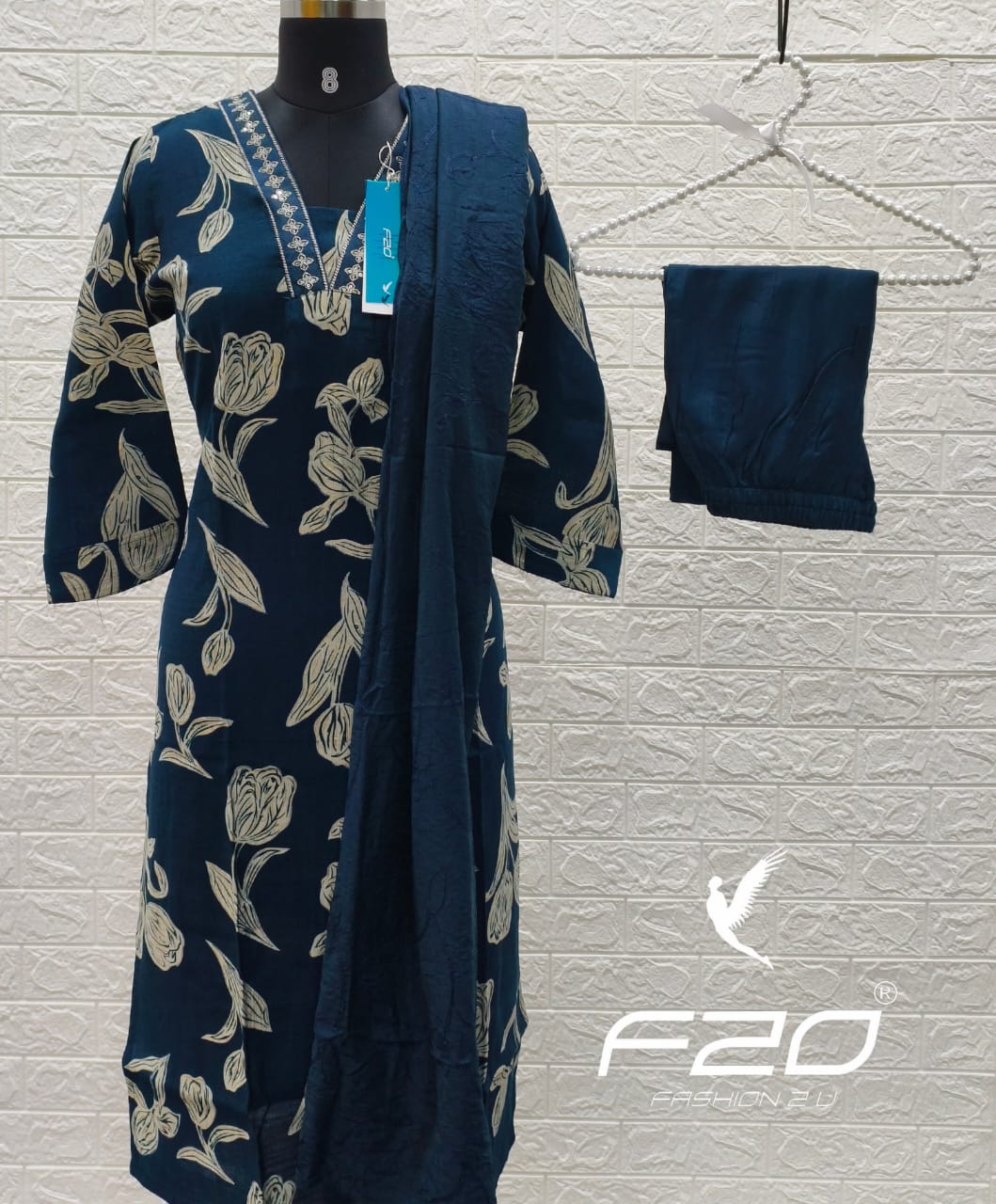Premium Shiny Vetican Silk Kurti - SVK12