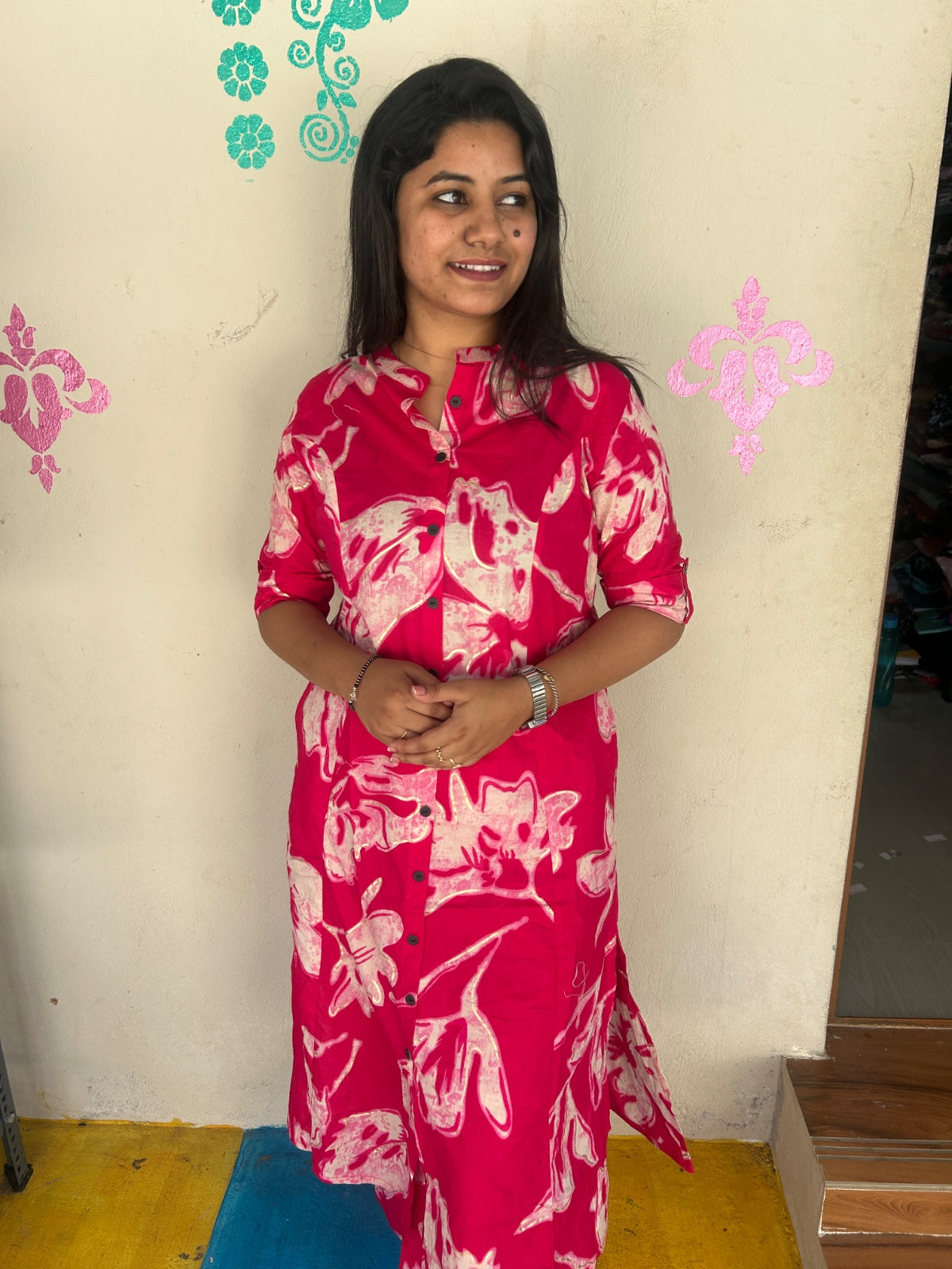 A-Line Cotton Kurti  AL328