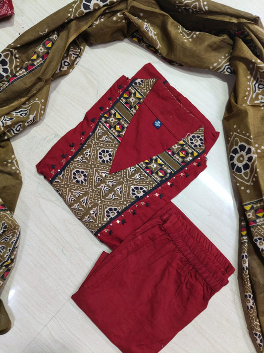Budgeted Cotton 3 Piece Set - BC56