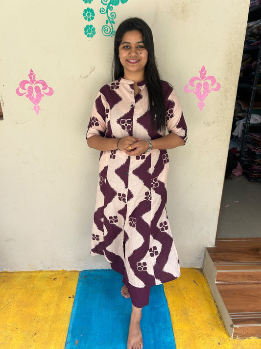 A-Line Cotton Kurti  AL259