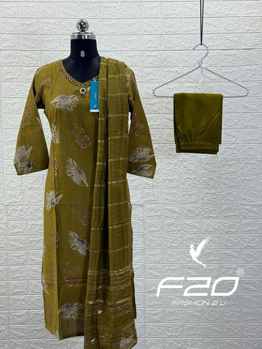 Premium Shiny Vetican Silk Kurti - SVK17