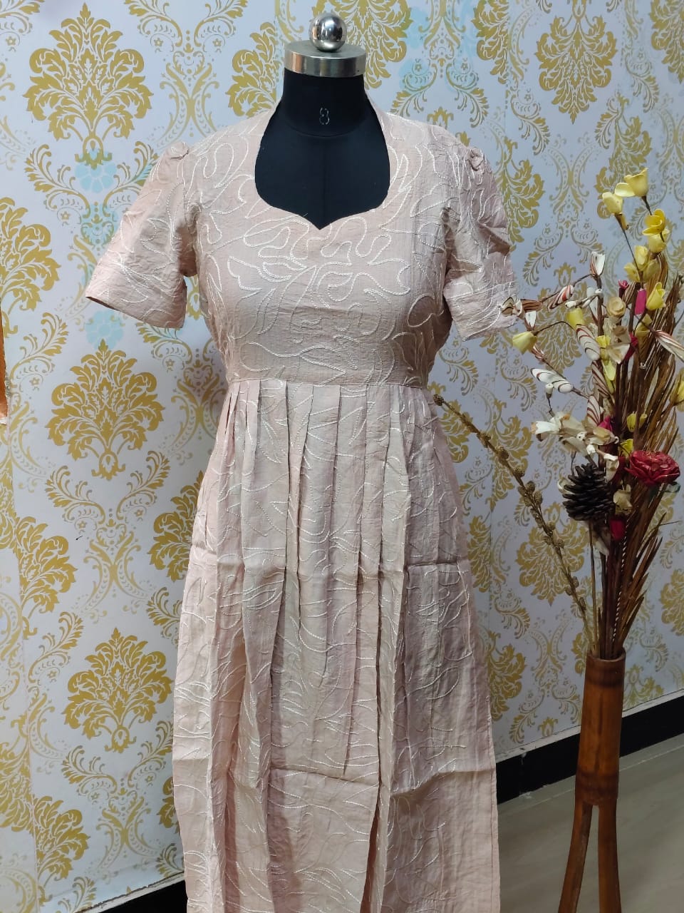 Premium Cotton Frock - CFF133