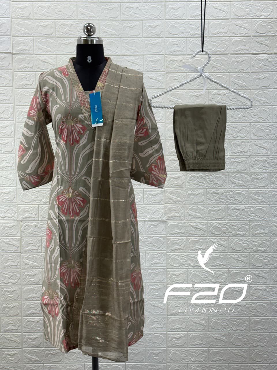 Premium Shiny Vetican Silk Kurti - SVK39