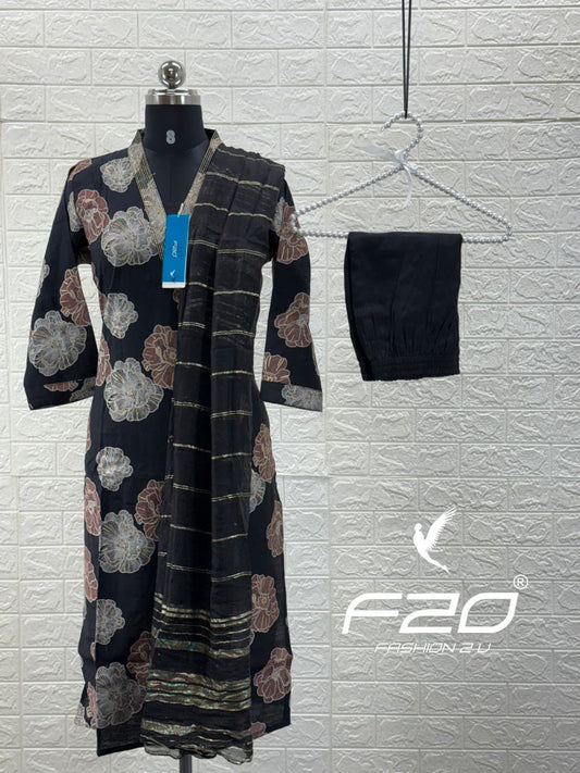 Premium Shiny Vetican Silk Kurti - SVK42