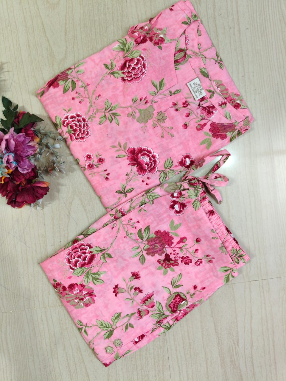 Cotton  Co-ord Sets ( night suits )  NSC146