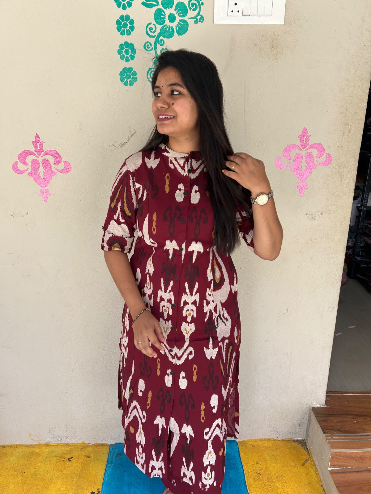 A-Line Cotton Kurti  AL250