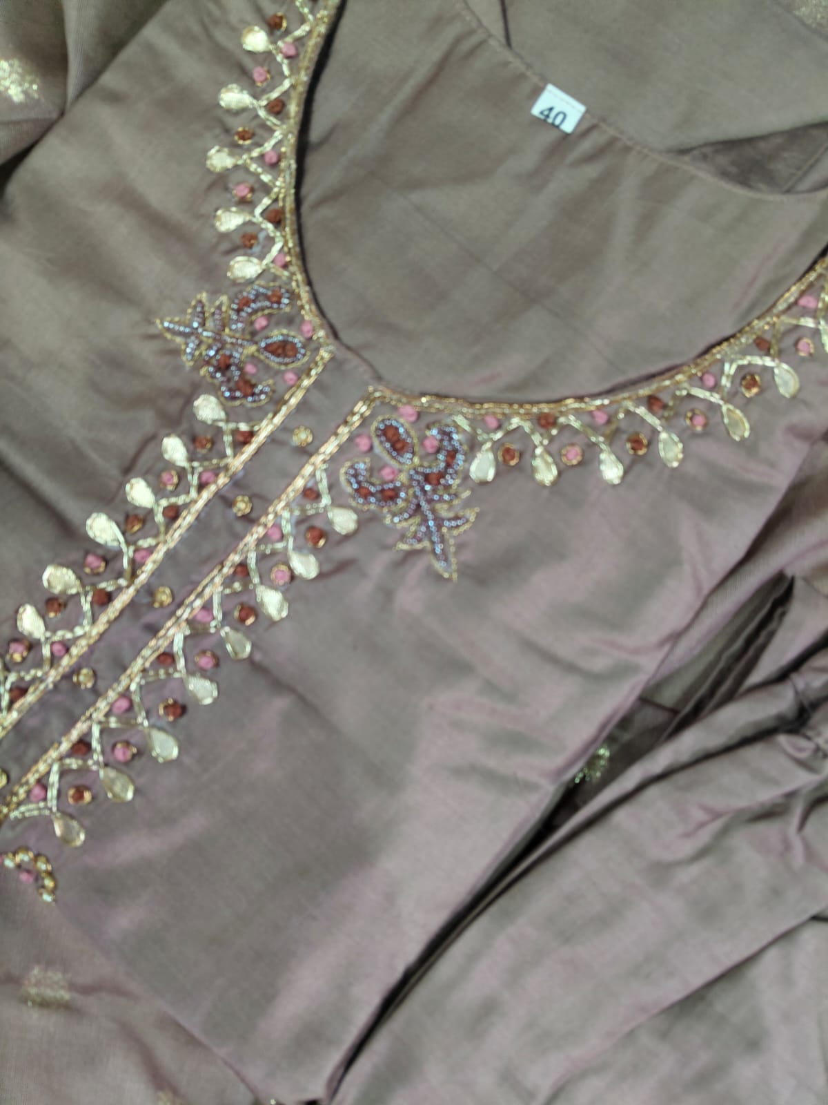 Premium Modal Chanderi Silk Kurti - CSK53