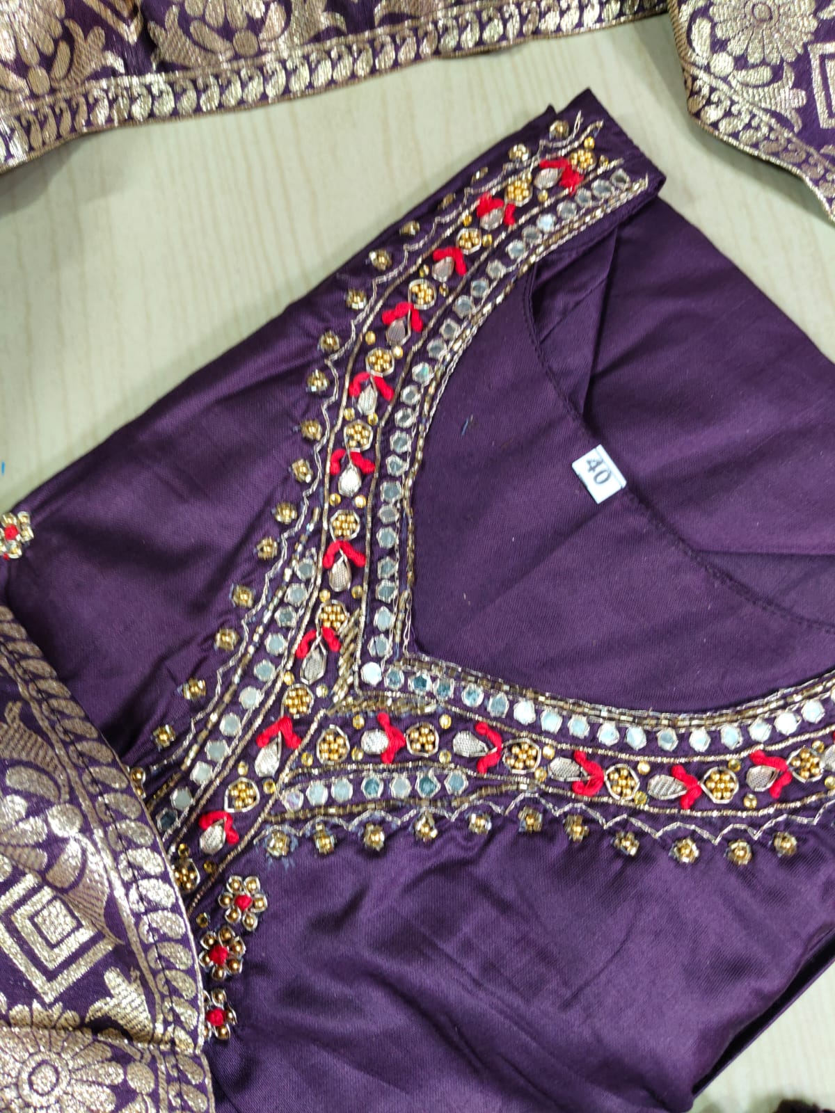 Premium Modal Chanderi Silk Kurti - CSK54