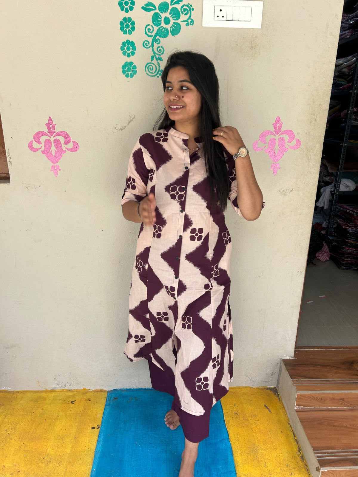A-Line Cotton Kurti  AL259