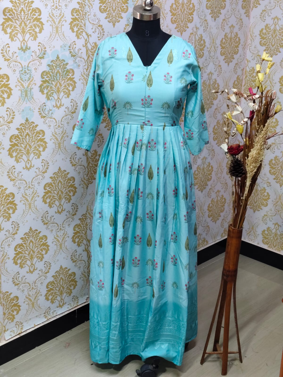 Muslin Feeding Frock  IFF79