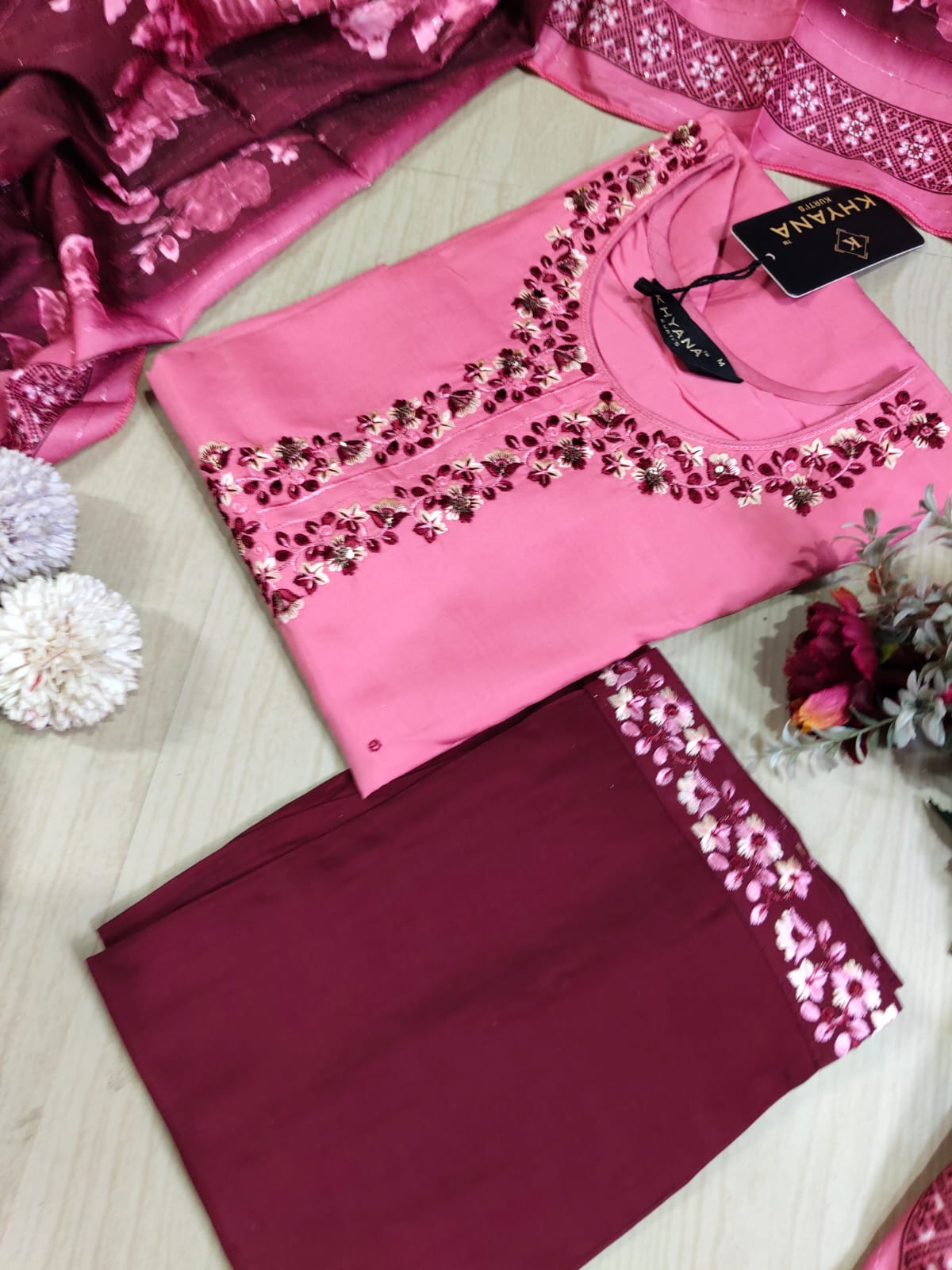 Visithra Silk Duppata Sets  VDS10