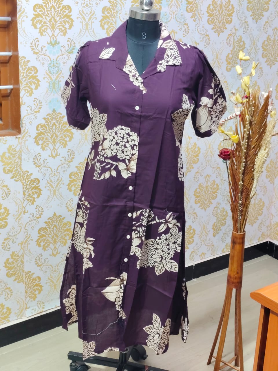 Cotton A Line Frock  CFF139