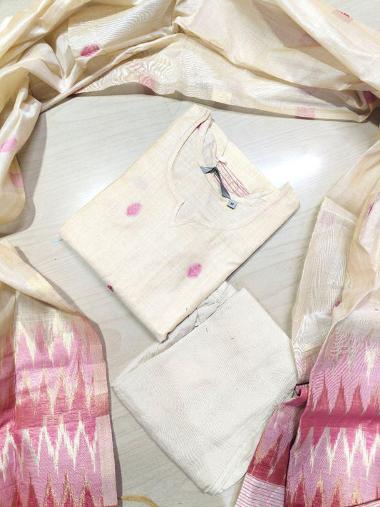 Premium Jamdani Kurti  Set EW84