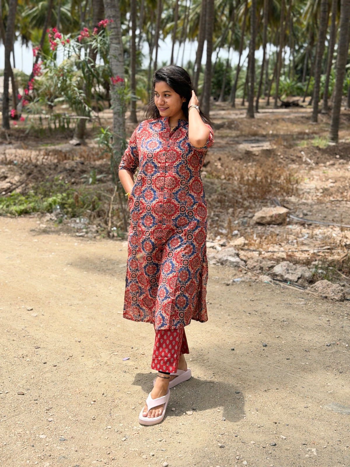A-Line Cotton Kurti  AL01