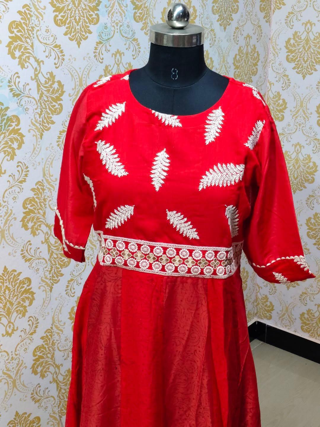 Muslin Floral Frock - CFF208