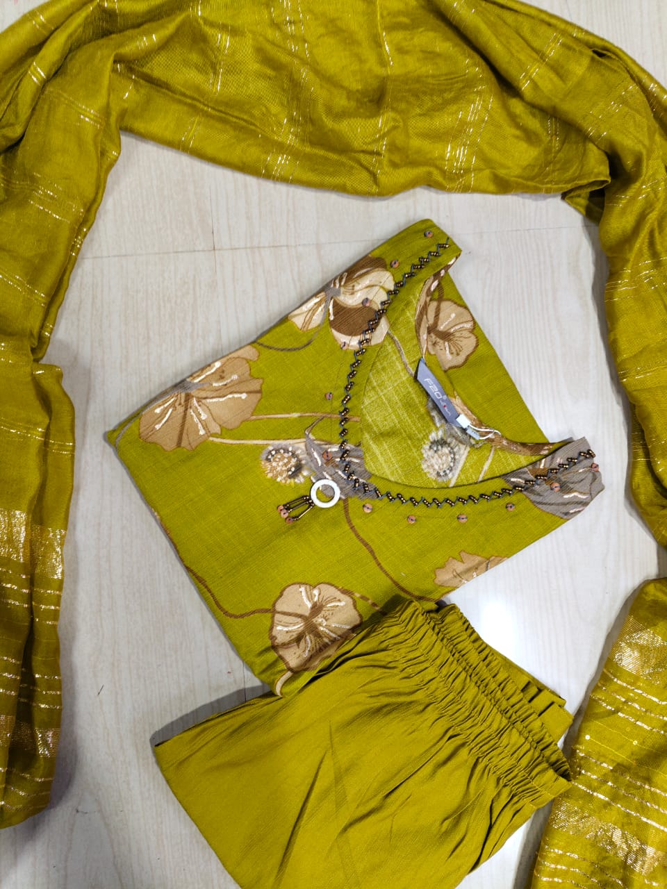 Premium Shiny Vetican Silk Kurti - SVK23