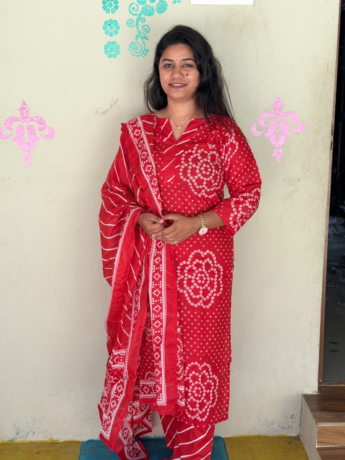 Petals Dupatta Sets  FDS261