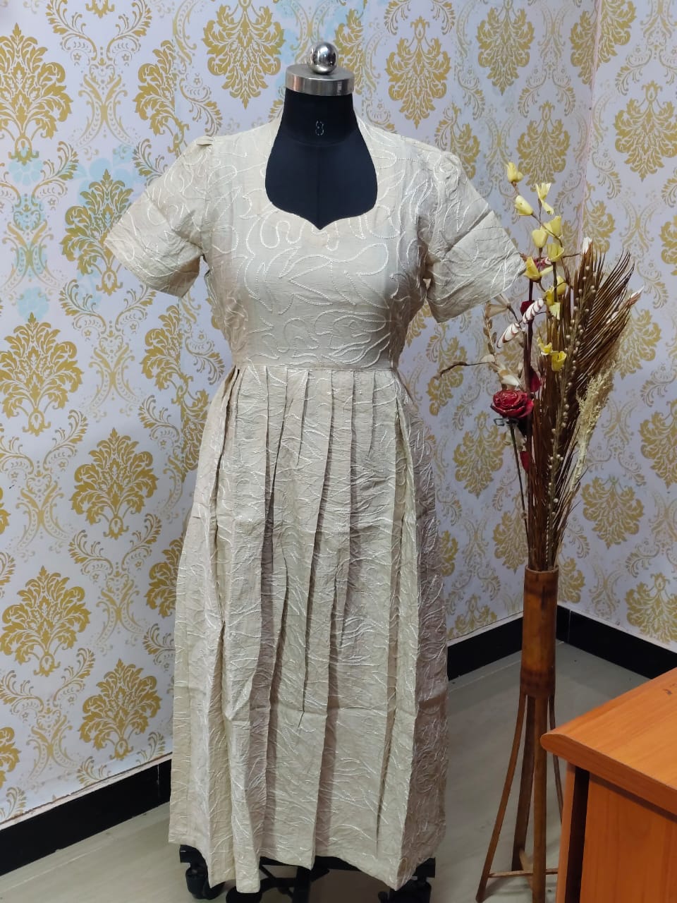Premium Cotton Frock - CFF129