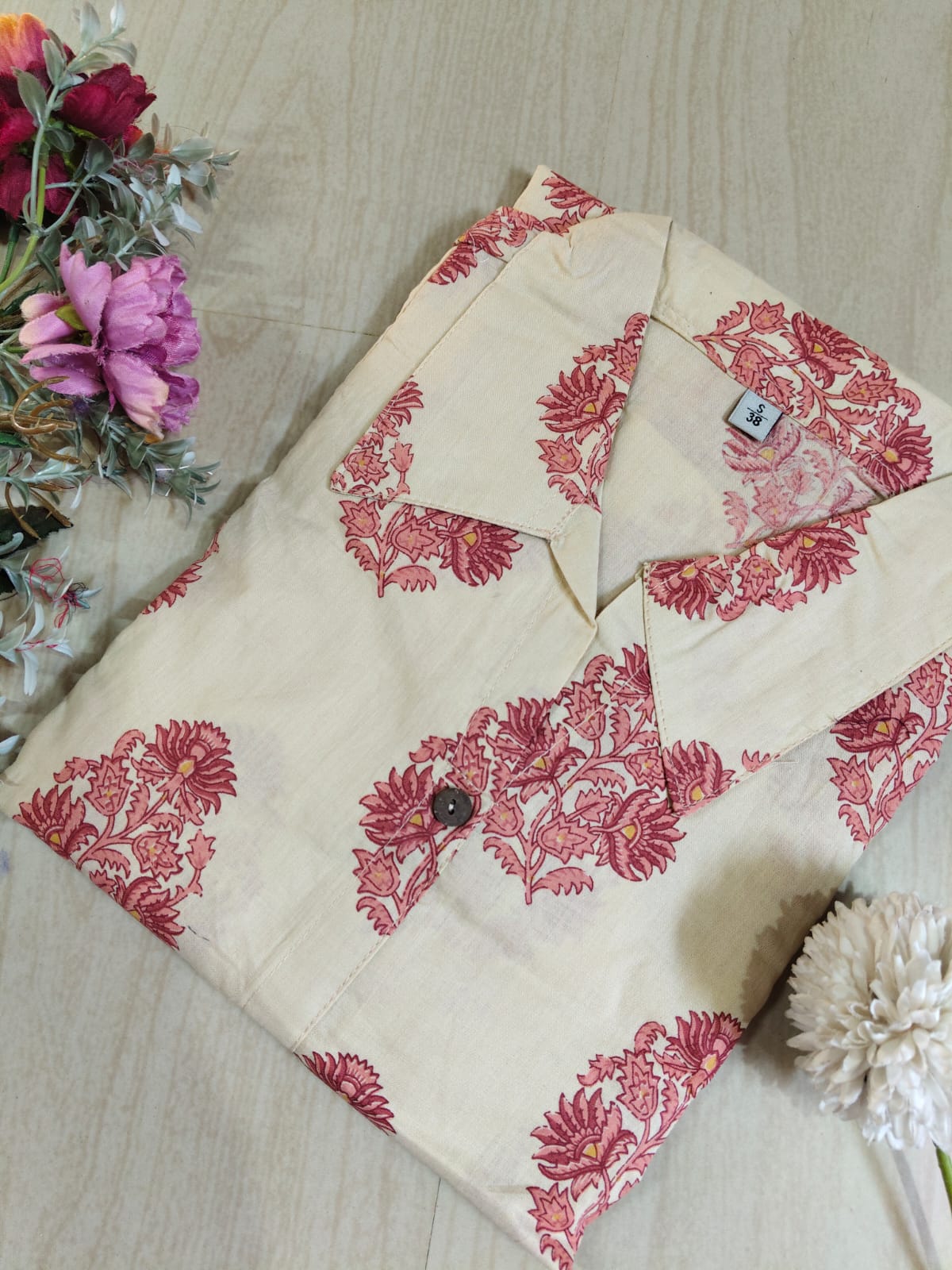 Cotton collar neck Frock  CCF19