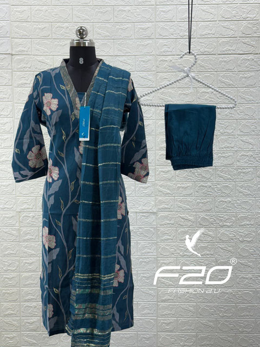 Premium Shiny Vetican Silk Kurti - SVK41