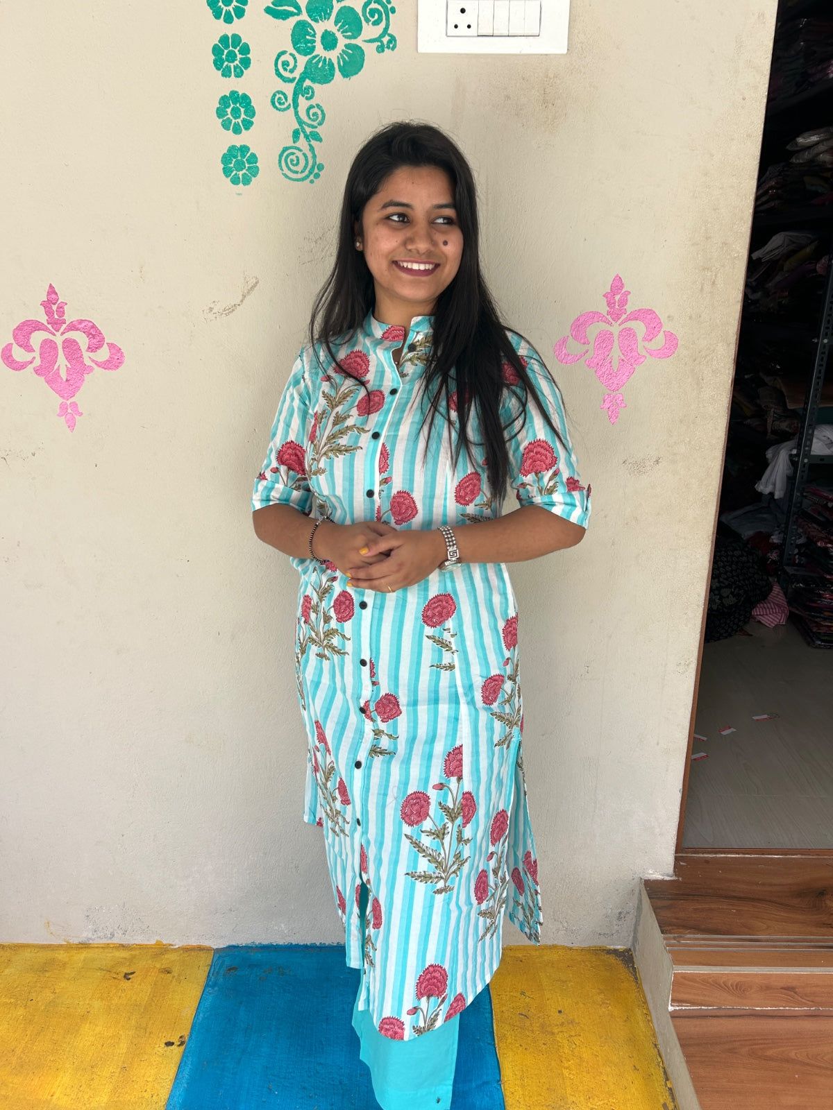 A-Line Cotton Kurti  AL243