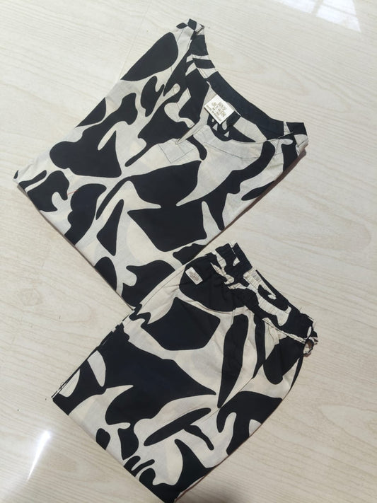 Cotton  Co-ord Sets ( night suits )  NSC246