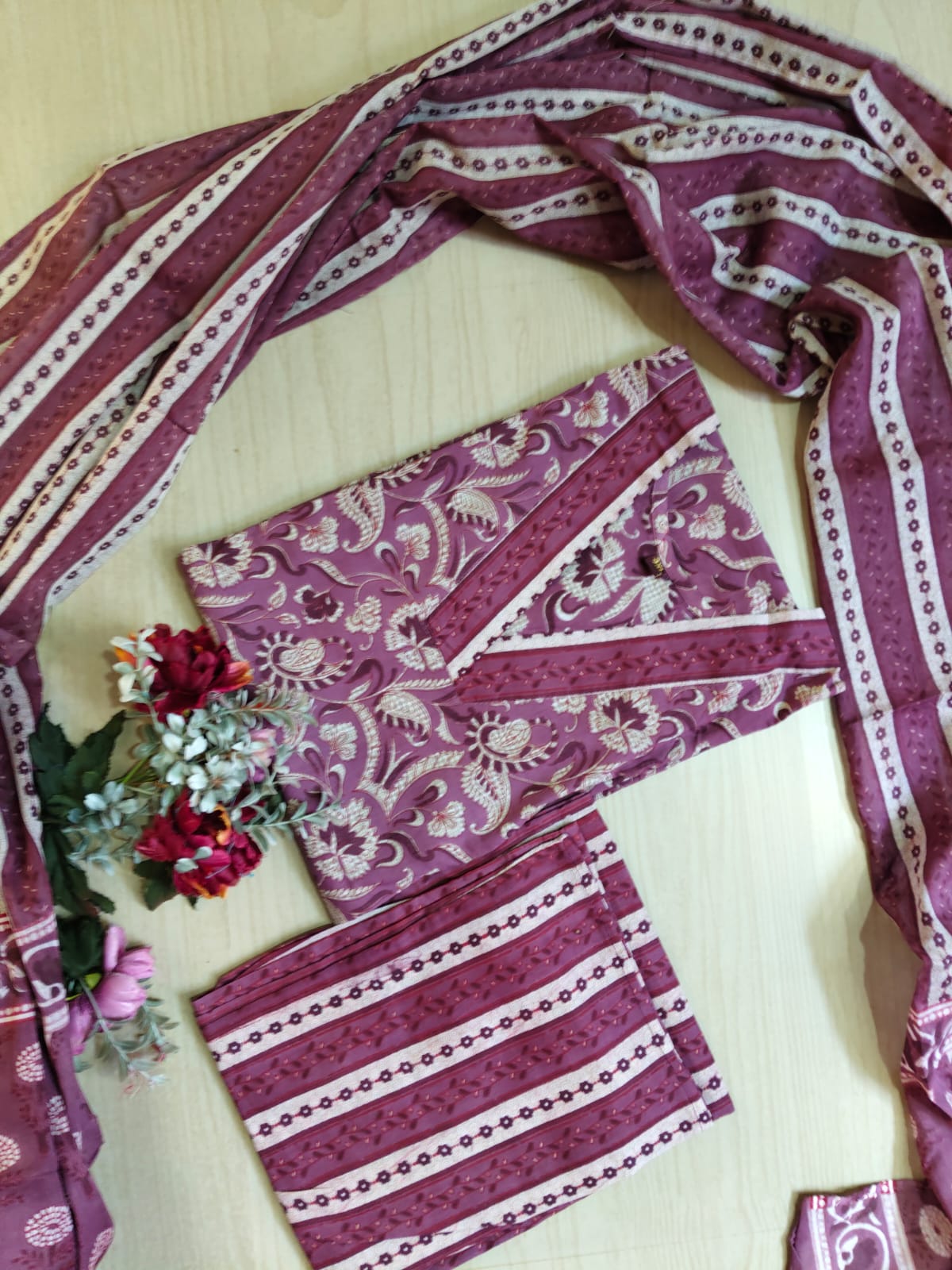 Petals Dupatta Sets - FDS48