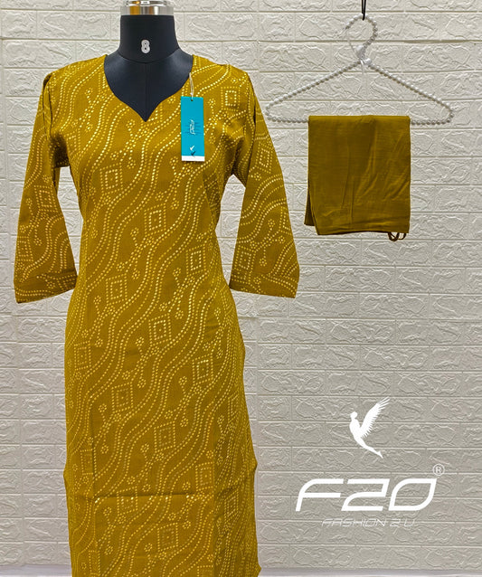 Vertican Silk Kurti - VS58