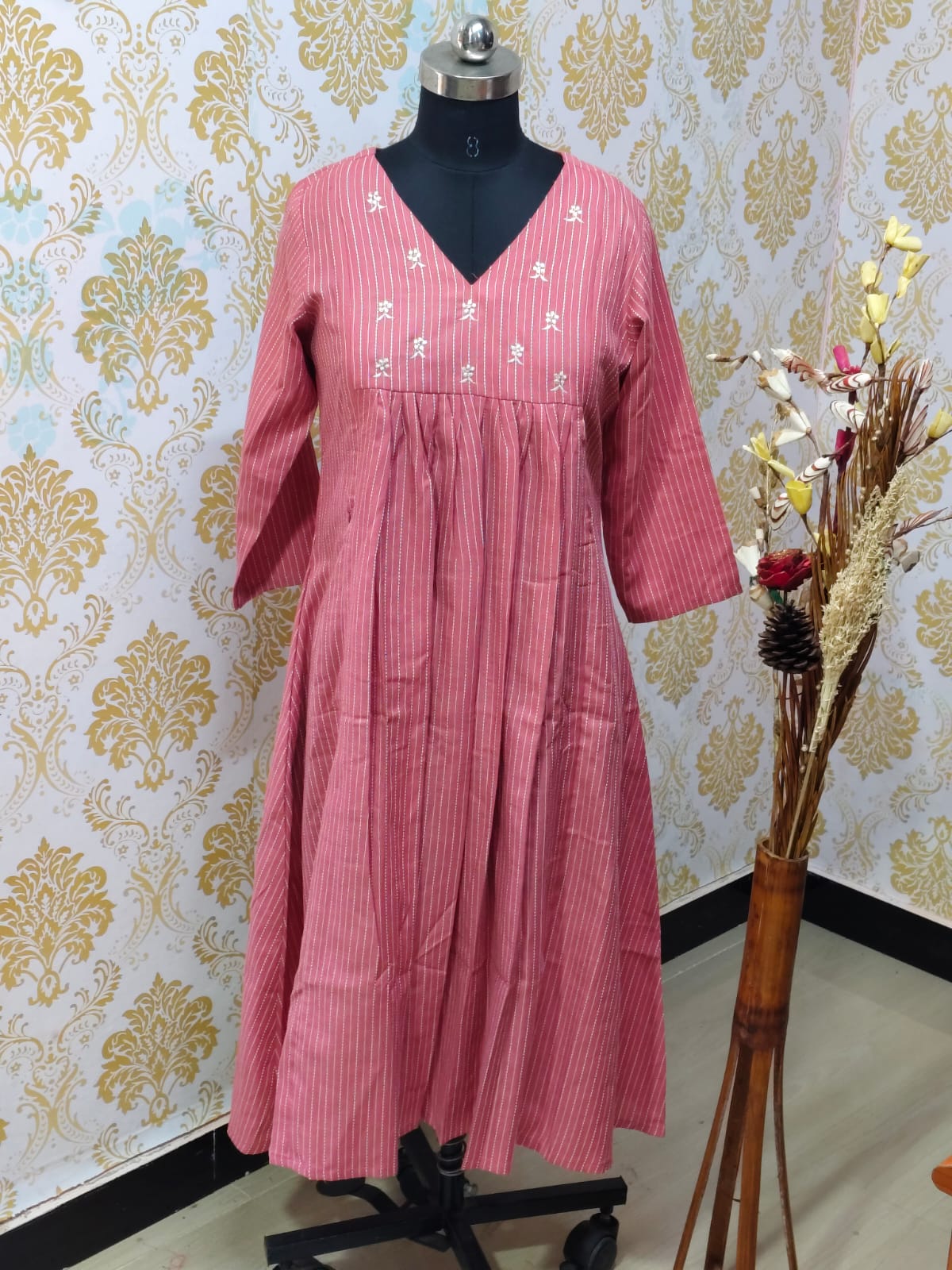 Cotton Feeding Frock  IFF65