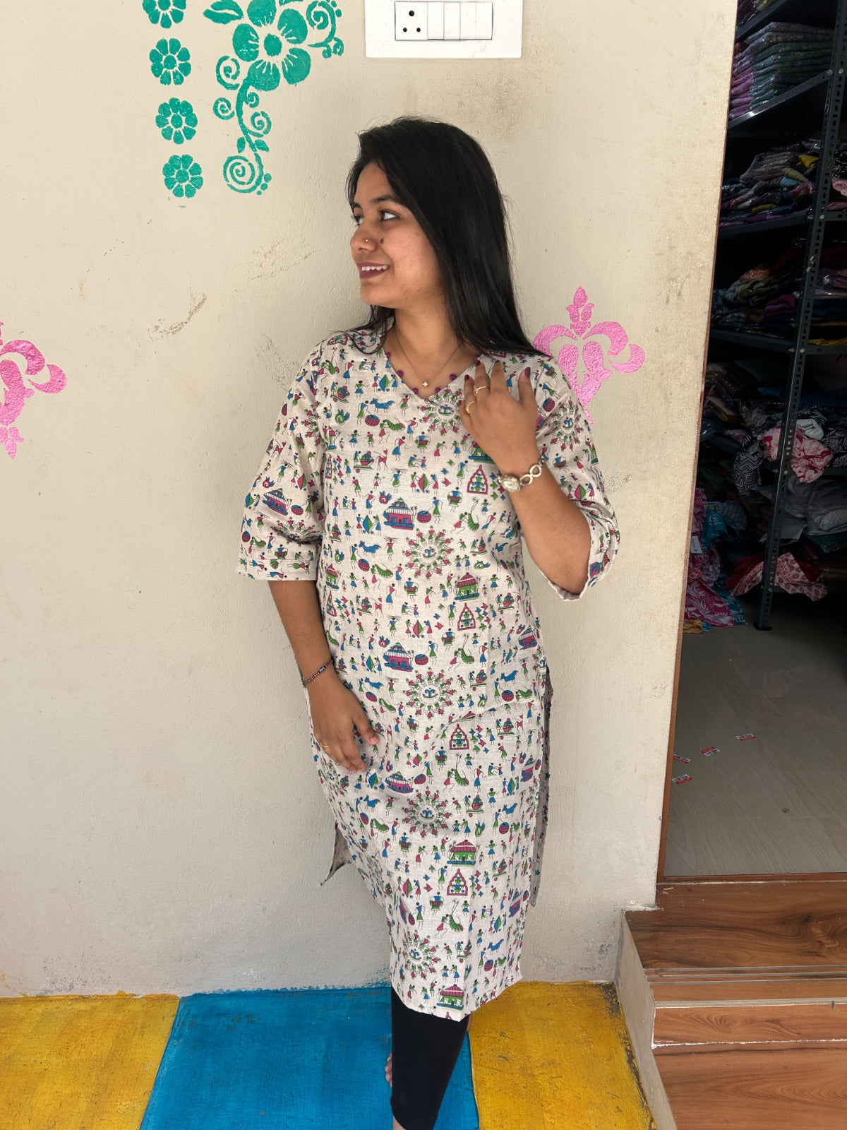 Kalamkari Kurtis KK68