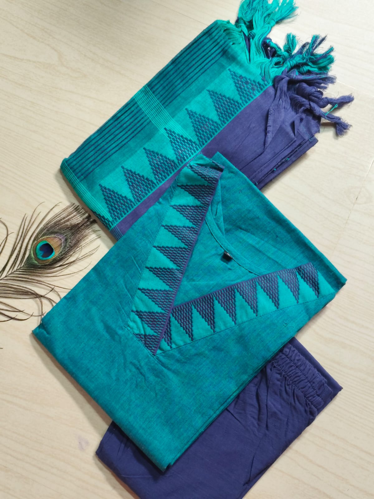 Petals Dupatta Sets  FDS169