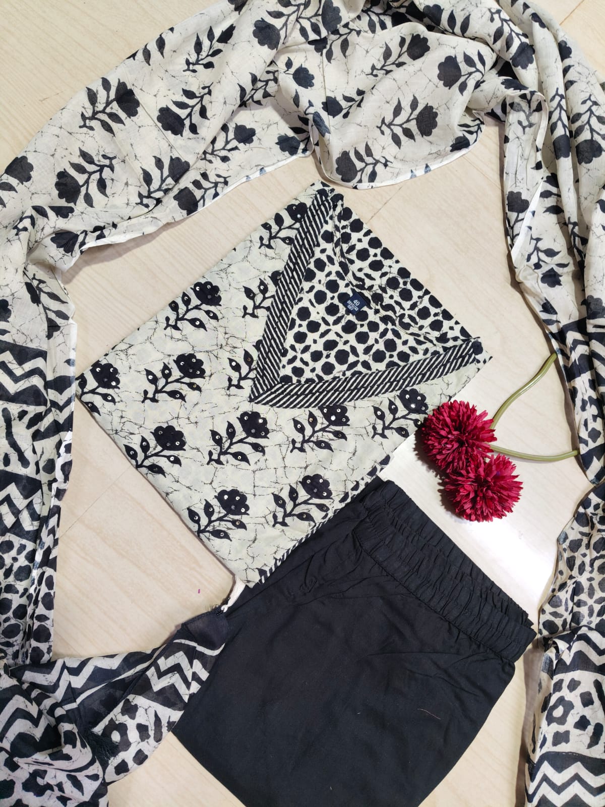 Budgeted Cotton 3 Piece Set - BC70