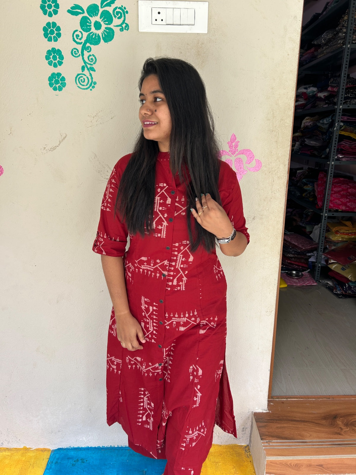 A-Line Cotton Kurti  AL268