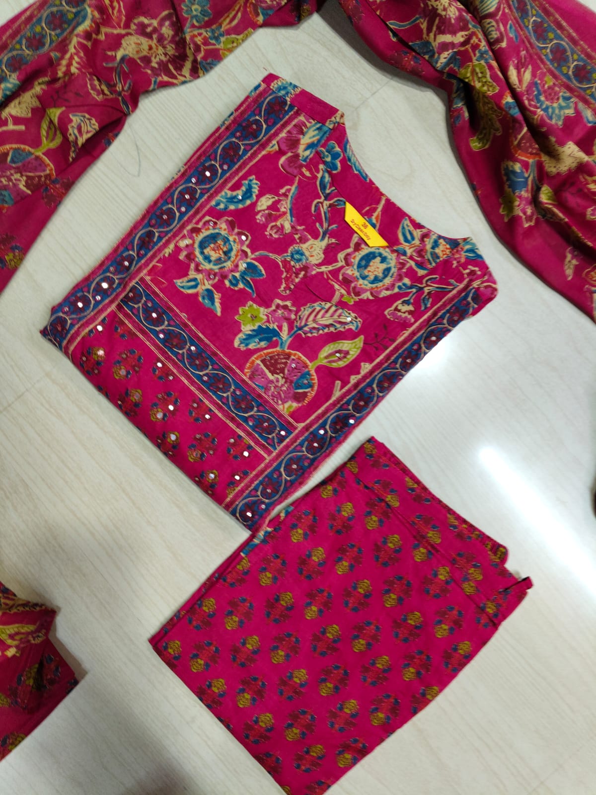 Budgeted Cotton 3 Piece Set - BC112