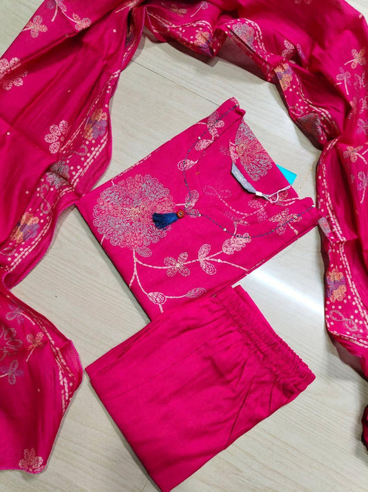 Premium Shiny Vetican Silk Kurti  SVK12