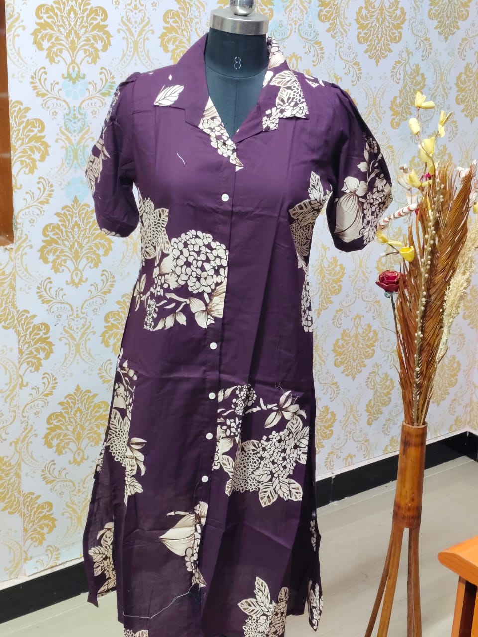 Cotton A Line Frock  CFF139