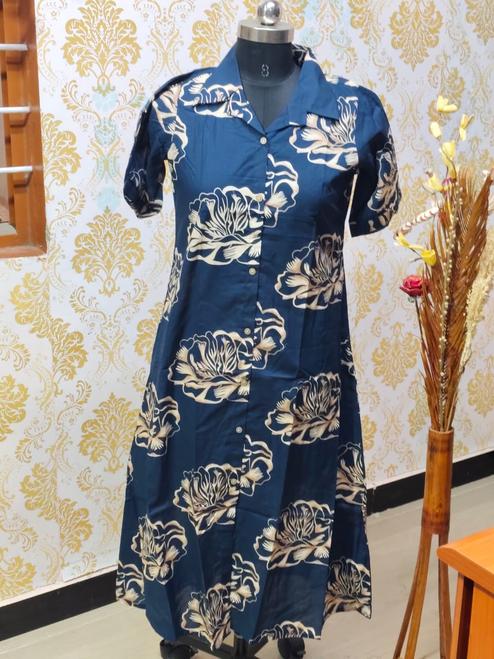 Cotton A Line Frock  CFF140
