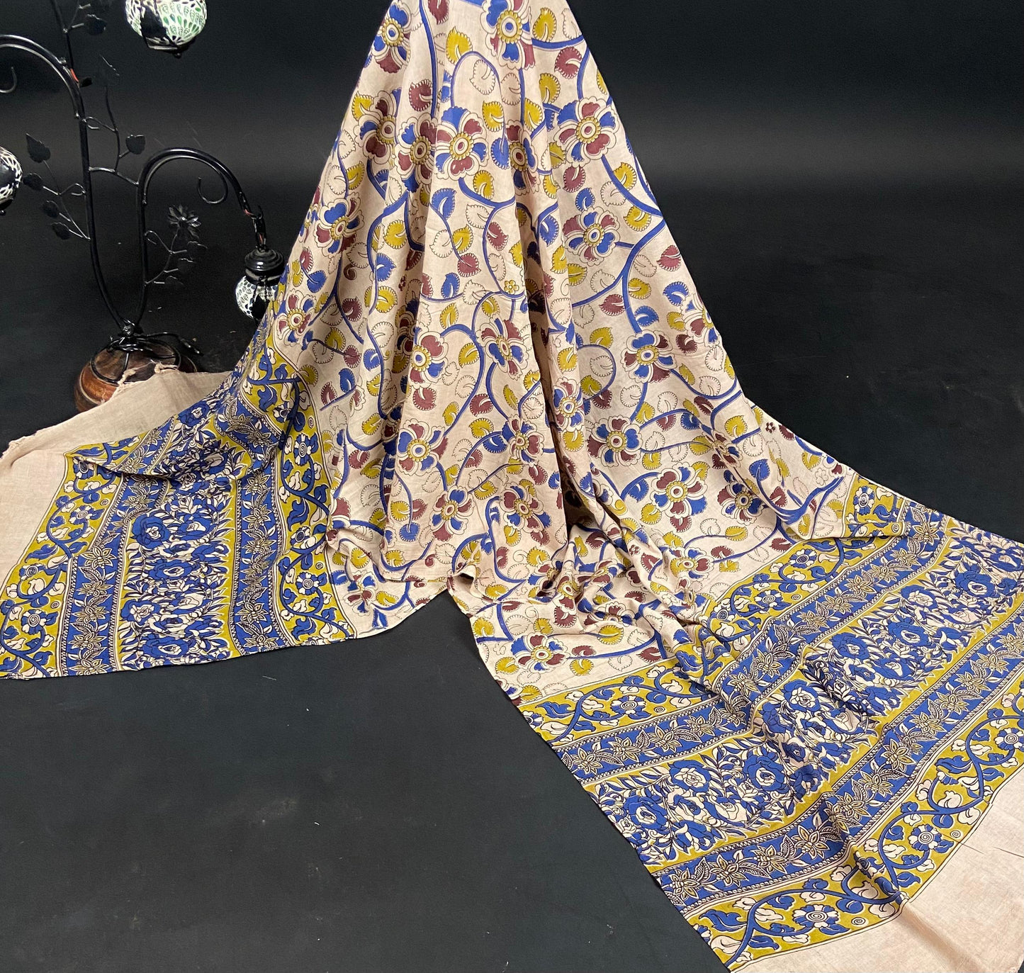 Kalamkari Pure Cotton Duppatas KCD15