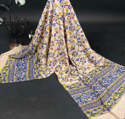 Kalamkari Pure Cotton Duppatas KCD15