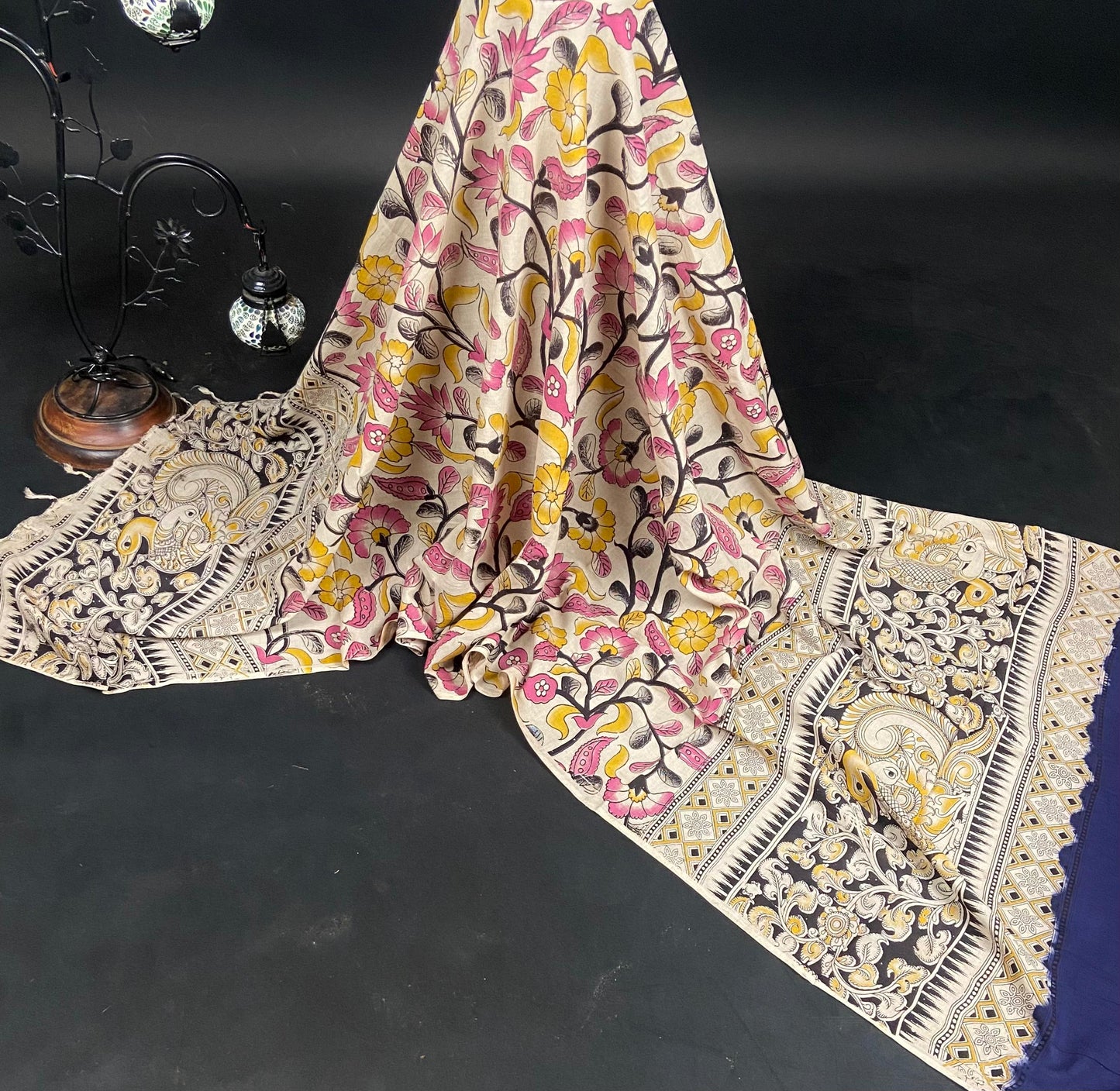 Kalamkari Pure Cotton Duppatas KCD16