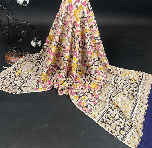 Kalamkari Pure Cotton Duppatas KCD16