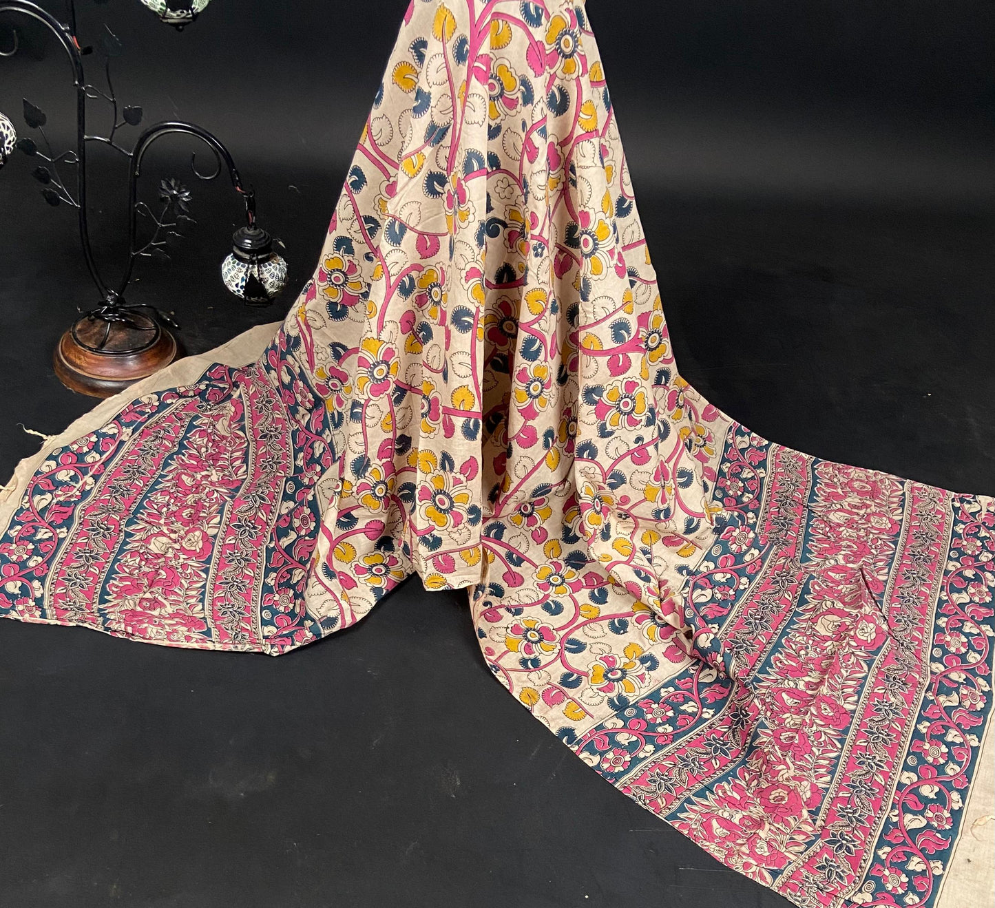 Kalamkari Pure Cotton Duppatas KCD17