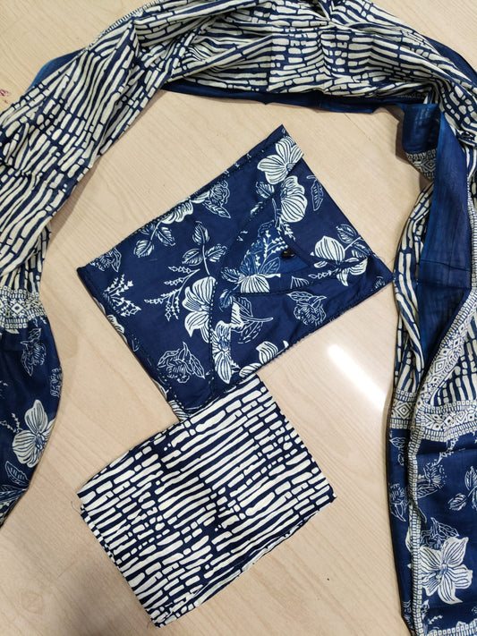 Jaipur Cotton Kurti Set - JKS19 (Check Our Size Chart Before Placing the Order)