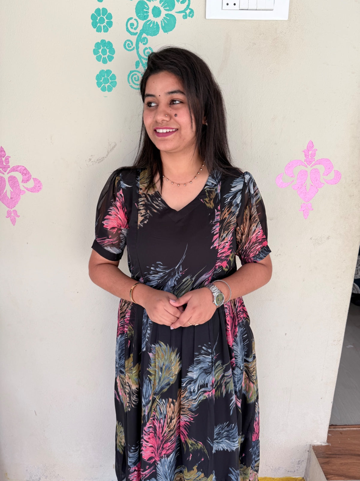 Georgette Feeding Frock GEF01