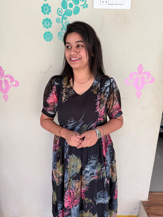 Georgette Feeding Frock GEF01