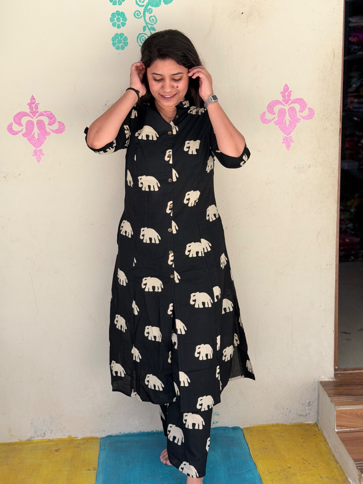 A-Line Cotton Kurti  AL01